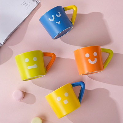 Tazza da caffè in ceramica a blocco colore di Thanksgiving