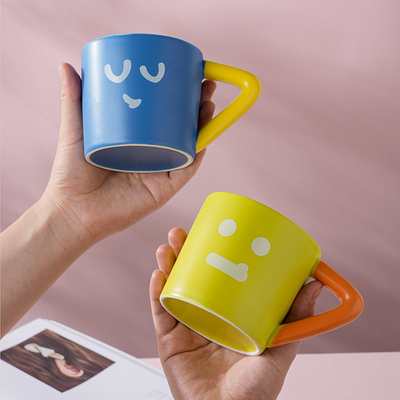 Tazza da caffè in ceramica a blocco colore di Thanksgiving