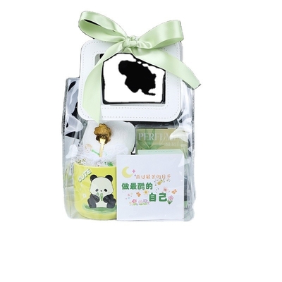 Agenzia di viaggio Presentazione Set regalo Buona fortuna Quaderno di uccelli Broche * 2 Pen Personalizzazione