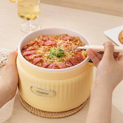 Nuovità Regalo Multifunzionale Rice Cooker 1.6L Eccellente Capacità per il giorno del Folle di Aprile