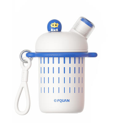 Stampa a schermo di seta creativa cartone animato Cool Coppa a doppia bevanda Handheld Crossbody Coppa calda