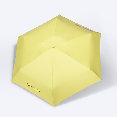 Colore del logo del cliente Colla ultra leggera portatile ombrello da tasca 50% sconto