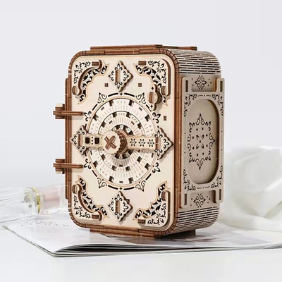 Hotel and Resort 3D Puzzle di legno con perline Treasure Box Ornamenti Regali fatti a mano
