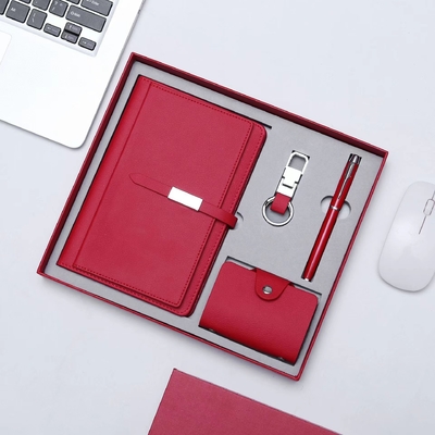 Consigliere per la promozione Set di notebook di lavoro con borsa da cartone Consigliere per la chiavi Prodotti per ufficio