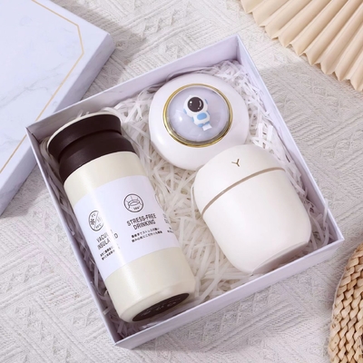 Stampa a colori Tazza isolante per affari Set regalo Prodotti per ufficio riscaldamento delle mani