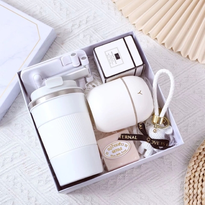 Stampa a colori Tazza isolante per affari Set regalo Prodotti per ufficio riscaldamento delle mani