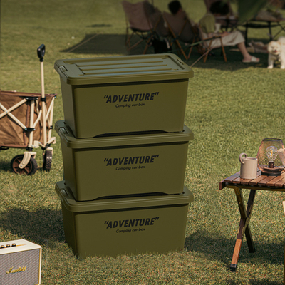 Logo personalizzato Scatola di archiviazione per picnic di grande capacità per campeggio all' aperto e regalo aziendale