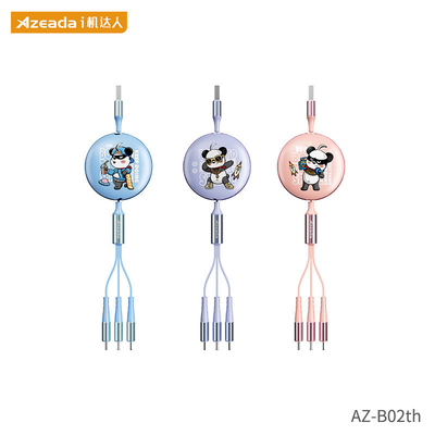 Space Bear 1 a 3 Cavo telescopico a ricarica rapida Compatibile con varie marche