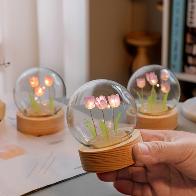 Festa del Tulip Night Light Material Pack per l'evento del festival dell'8 marzo