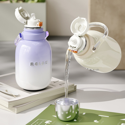 Bottiglia d'acqua portatile per esterni 72h Isolamento Xingyi 1300ml con serigrafia
