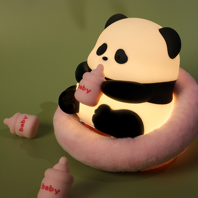 Fiore Panda Luce notturna Carica USB Atmosfera Luce per l'agricoltura Fertilizzazione