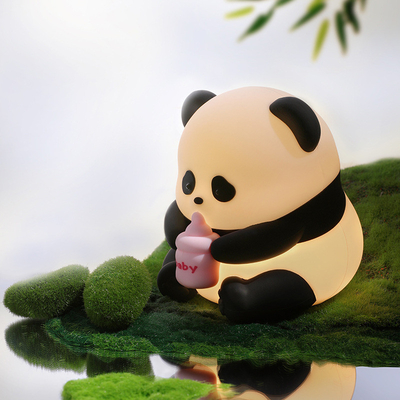Fiore Panda Luce notturna Carica USB Atmosfera Luce per l'agricoltura Fertilizzazione