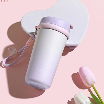 1 Colore Grafica Stampa di paglia Tazza isolante Valore estetico elevato Tazza di caffè portatile