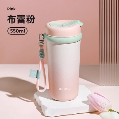1 Colore Grafica Stampa di paglia Tazza isolante Valore estetico elevato Tazza di caffè portatile