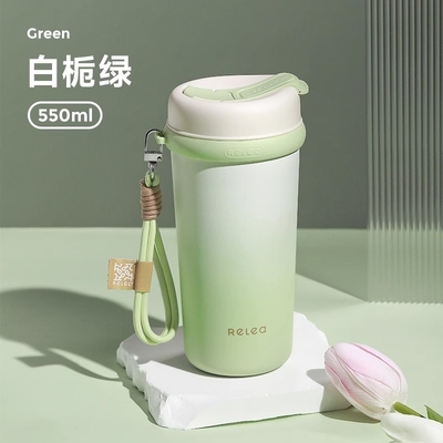 1 Colore Grafica Stampa di paglia Tazza isolante Valore estetico elevato Tazza di caffè portatile