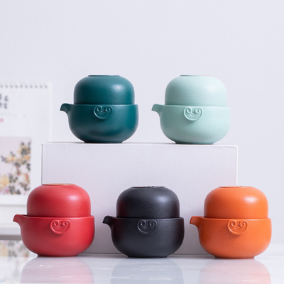 Fulu Ruyi KuaiKe Cup Set Tazze di tè in ceramica grossolana per scenari di utilizzo in hotel e resort
