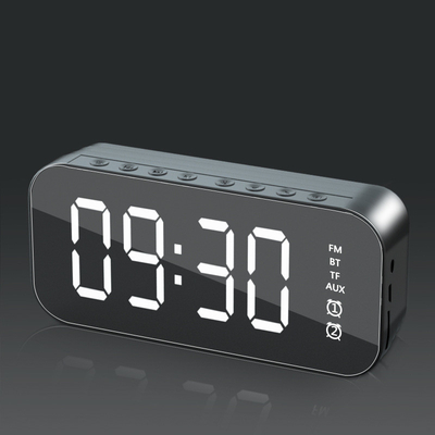 1 Stampa a colori Bluetooth Spettatore Alarm Clock con trasmissione radio e inserimento di schede