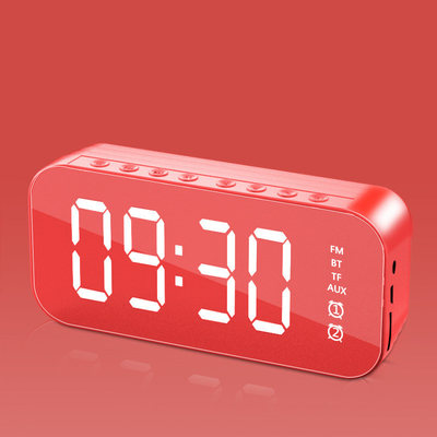 1 Stampa a colori Bluetooth Spettatore Alarm Clock con trasmissione radio e inserimento di schede