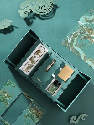 Hero 100 Pen 14K Gold Pen l'anno della collezione commemorativa Loong Custom Logo