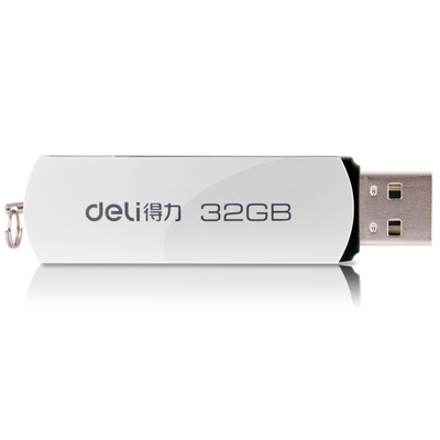1 Color Graphics Printing Mini USB Flash Drive con design di anello a chiave rotante