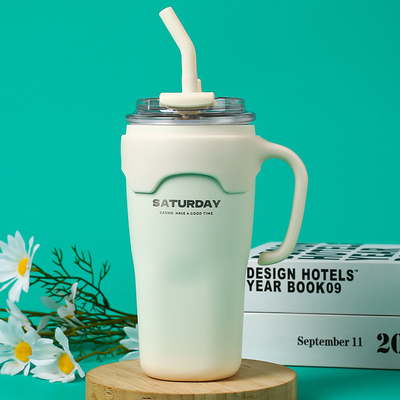 Coppia da caffè portatile a doppia bevanda di grande capacità