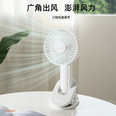 Ventilatore da scrivania pieghevole portatile a vento elevato Logo del cliente 1 stampa a colori per grafica