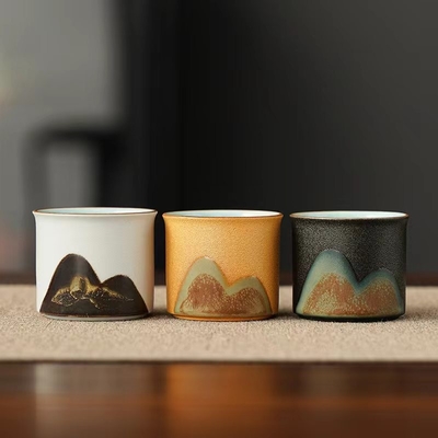 Hotel and Resort Far Mountains 1 Color Color Printing Set piccolo culturale e creativo