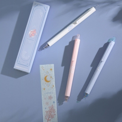 Altezza di aspetto Agricoltura Notte sul ciglio della strada Sakura Neutral Pen 3 Pack per ufficio Regalo