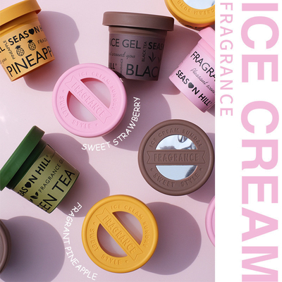 Stampa su tela di seta gelato creativo aromaterapia profumo per la casa regalo per dipendenti