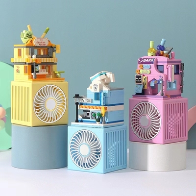 Stampa a colori per grafica 1 colore maschile USB piccolo ventilatore creativo ventilatore per giocattoli per bambini