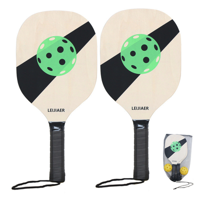 2 racchette e 2 palline di legno essenziali per la promozione del tuo ufficio