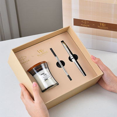 Set regalo di diplomazione Qianli Jiangshan Business Office Cup Notebook Office Set Gift Box
