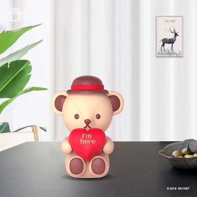 Agricoltura Utente finale bersaglio Teddy abbracciando cuore Bluetooth altoparlante con stampa a colori