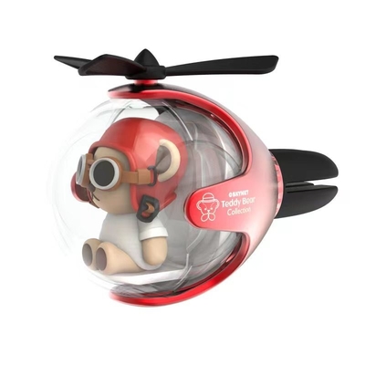 Prodotti per ufficio Teddy Ball Flying Car profumato con tecniche di stampa UV