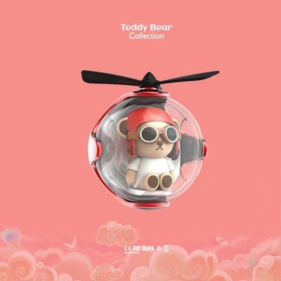 Prodotti per ufficio Teddy Ball Flying Car profumato con tecniche di stampa UV