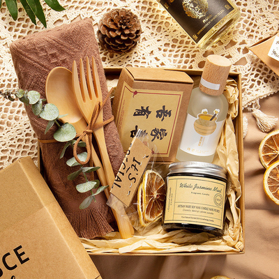 Foresta Stile Mani Gesto Gift Box Set Novità Regali per damigelle e sposo