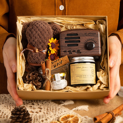 Foresta Stile Mani Gesto Gift Box Set Novità Regali per damigelle e sposo