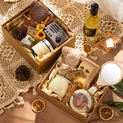 Foresta Stile Mani Gesto Gift Box Set Novità Regali per damigelle e sposo