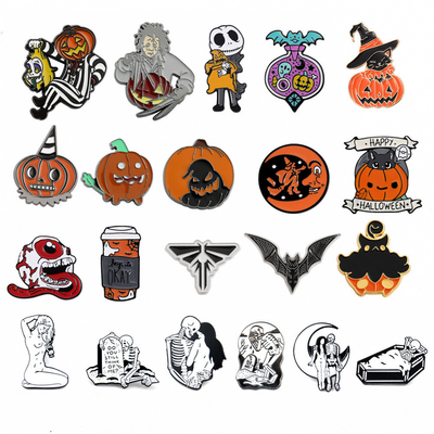 Cartoon Animation Metal Lapel Pin Badge con collezione di smalto morbido e duro