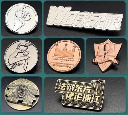Cartoon Animation Metal Lapel Pin Badge con collezione di smalto morbido e duro