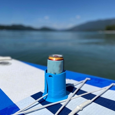 Blue Resin Crafts Kayak Drink Holder per surfboard e bottiglia d'acqua 2024 idea regalo