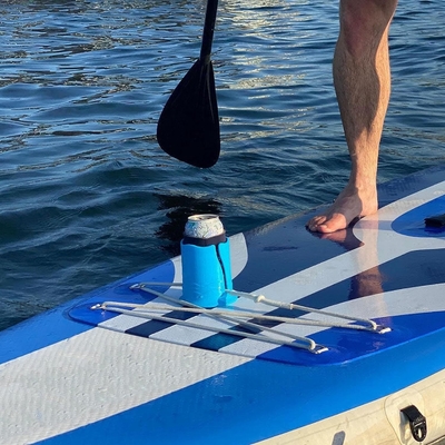 Blue Resin Crafts Kayak Drink Holder per surfboard e bottiglia d'acqua 2024 idea regalo