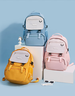 Aihua Shiqing Zaino in stile giapponese coreano grande capacità anti-splashing collisione colore borsa per computer regalo di ingresso
