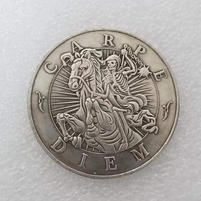 1897 Testa Moneta Placcata Morgan Moneta Commemorativa Moneta Metalli Artigianato Tema d'amore