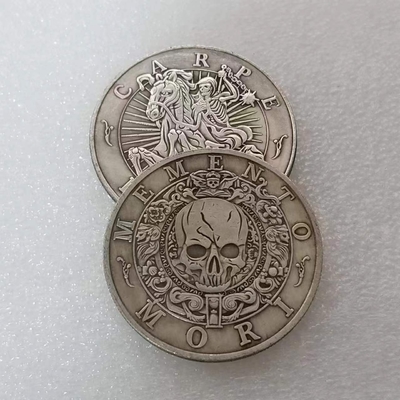 1897 Testa Moneta Placcata Morgan Moneta Commemorativa Moneta Metalli Artigianato Tema d'amore