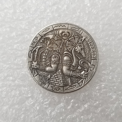 1897 Testa Moneta Placcata Morgan Moneta Commemorativa Moneta Metalli Artigianato Tema d'amore