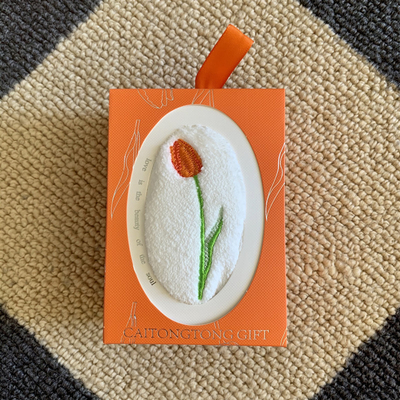 Ins Style Tulip Towel Unico Souvenir per la Giornata della Donna per gli amanti dell'agricoltura