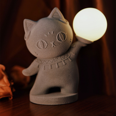 Gaia Anderson Cat Lift Light per la decorazione e l'atmosfera della casa