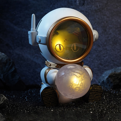 Graduation Cat Astronaut Decorazione per lo Spazio Miau Atmosfera Festa della Luce Regalo