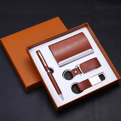 Stampa UV Regalo di souvenir commemorativo Portachiavi creativi Set di penna di firma USB